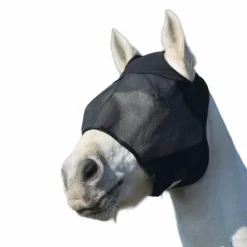 Absorbine - Masque anti-mouche sans oreille UltraShield FlyMask noir