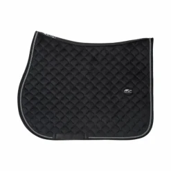 Anna Scarpati - Tapis de selle Queto 27 velours noir