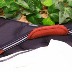 Antarès Sellier - Licol en cuir Stressless grainé havane / marine