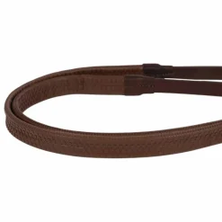 Antarès Sellier - Rênes caoutchouc 16 mm Signature Sport havane