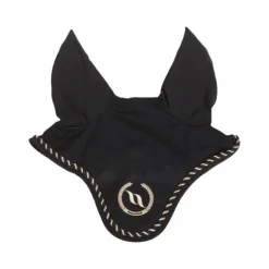 Back On Track - Bonnet pour cheval noir