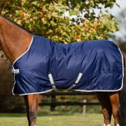 Bucas - Couverture d'écurie Freedom Stable 150 marine 150g