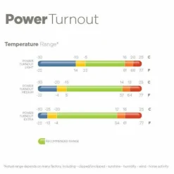 Bucas - Couverture d'extérieur Power Turnout Light Big Neck sliver 0g