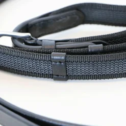 Canter - Rênes de cheval supergrip 16 mm Noir