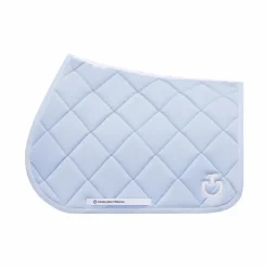 Cavalleria Toscana - Tapis de selle Diamond Quilted Jersey sky blue