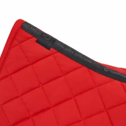 Cavalleria Toscana - Tapis de dressage Glitter rouge coquelicot