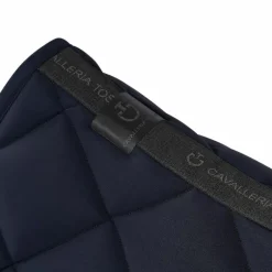 Cavalleria Toscana - Tapis de selle diamond Quilted Bleu marine