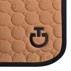 Cavalleria Toscana - Tapis de selle Circle Quilted caramel