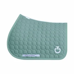 Cavalleria Toscana - Tapis de selle Circle Quilted mint green