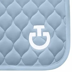 Cavalleria Toscana - Tapis de selle Circular Quilted sky blue