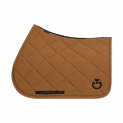 Cavalleria Toscana - Tapis de selle Diamond Quilted Jersey cuivre