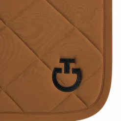 Cavalleria Toscana - Tapis de selle Diamond Quilted Jersey cuivre