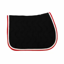 Dance With Him - Tapis de selle noir/ blanc/ rouge
