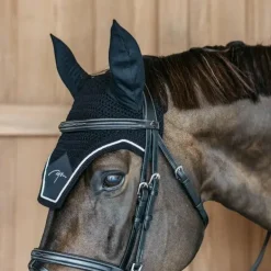 Dyon - Bonnet pour chevaux Diamond noir