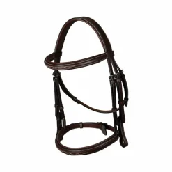 Dyon - Bridon muserolle française US Collection havane