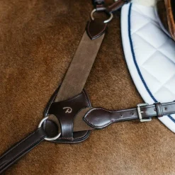 Dyon - Collier de chasse 5 points élastique New English Collection marron