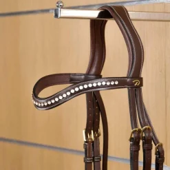 Dyon - Frontal Swarovski en V D Collection brun