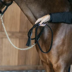 Dyon - Longe de présentation Tressée Working By Dy'on noir