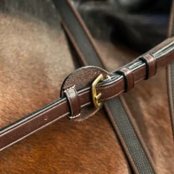 Dyon - Rênes ajustables 5/8 D Collection brun