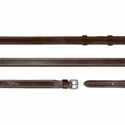 Dyon - Rênes de bride tout cuir 1/2 New English Collection brun