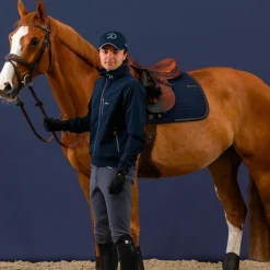 Dyon - Veste manches longues homme SoftShell bleu