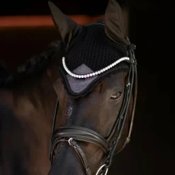 Equestrian Stockholm - Bonnet pour chevaux Glimmer violet