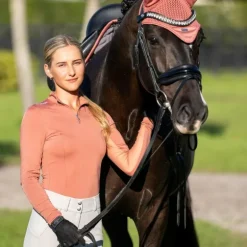 Equestrian Stockholm - Bonnet pour chevaux Modern Coral