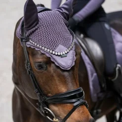 Equestrian Stockholm - Bonnet pour chevaux Dark Violet