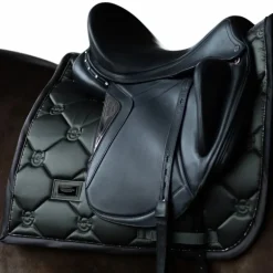 Equestrian Stockholm - Tapis de dressage Avenue Green vert armé