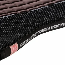 Equestrian Stockholm - Tapis de selle Sportive Mocha marron
