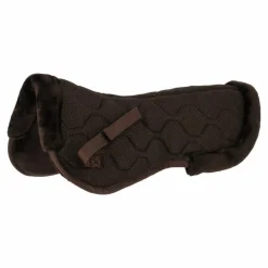 Equithème - Amortisseur Hexa Mesh marron/ marron