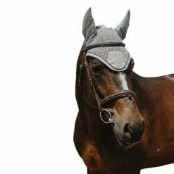 Equithème - Bonnet pour chevaux Chic gris clair