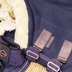 Equithème - Chemise Mesh Teddy marine