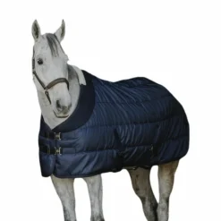 Equithème - Couverture d'écurie Confortech marine 200g