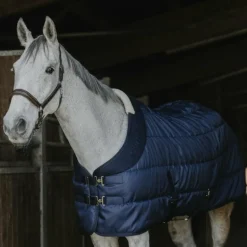 Equithème - Couverture d'écurie Confortech marine 200g