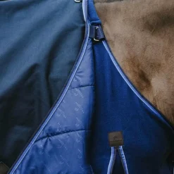Equithème - Couverture d'extérieur Classic 1200D marine 200g