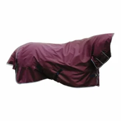 Equithème - Couverture d'extérieur Tyrex 1200D Combo bordeaux 0g