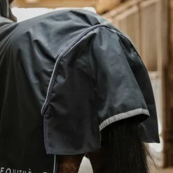 Equithème - Couverture d'extérieur Anatomic Combo 1200D 0g marine