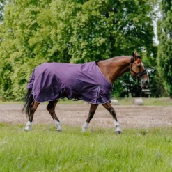 Equithème - Couverture Tyrex Aisance 600D prune 150g