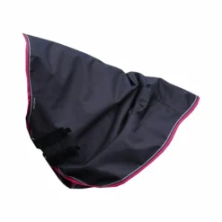 Equithème - Couvre-cou Tyrex 1200D 0g noir/framboise