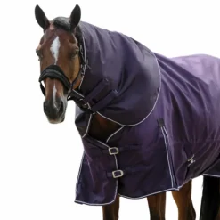 Equithème - Couvre-cou Tyrex 600D prune 200g