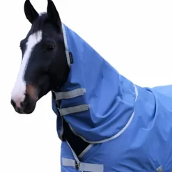 Equithème - Couvre-cou Tyrex 600D Recyclé bleu 150g