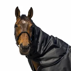 Equithème - Couvre-cou Tyrex 600D noir 200g