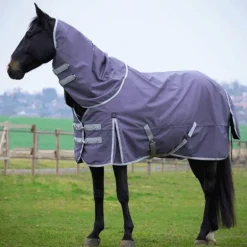 Equithème - Couvre-cou Tyrex 1200D recyclé taupe 0g