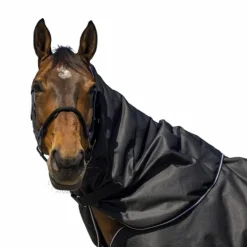 Equithème - Couvre-cou Tyrex 600D noir 0g