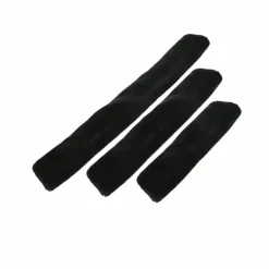 Equithème - Fourreau de sangle Teddy noir