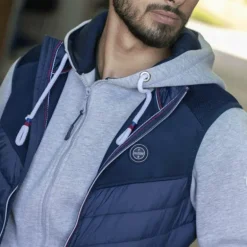 Equithème - Gilet sans manches homme Jules marine