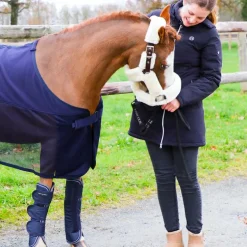 Equithème - Guêtres de transport Tyrex 600 D marine x4