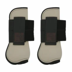 Equithème - Guêtres protège-tendons taupe x2