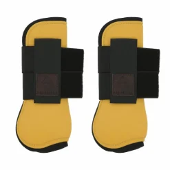 Equithème - Guêtres protège-tendons or x2